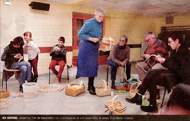 Un atelier manuel, prélude aux échanges