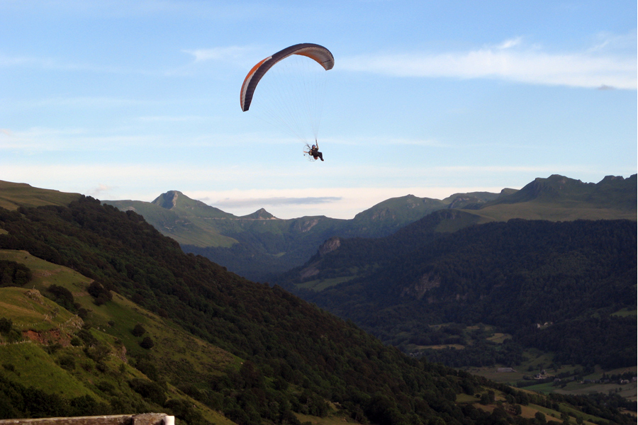 Depuis le restaurant du Col d'Aulac